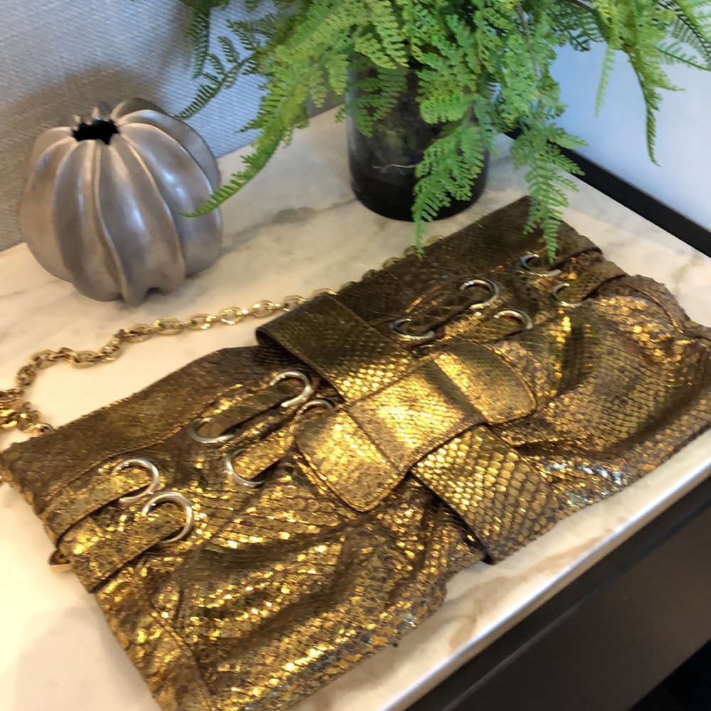 Jimmy Choo Python purse - Picture 12 of 16